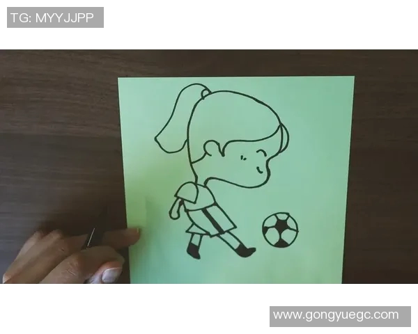 简易足球星人物画法教学让你快速掌握画出可爱足球明星技巧